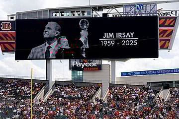 A tribute to the late Indianapolis Colts owner Jim Irsay