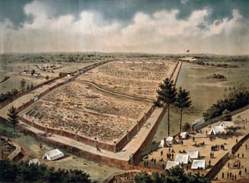 camp sumter andersonville prison / civli war prison camps