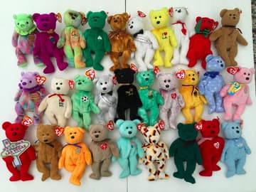 Beanie Babies / forgotten toys
