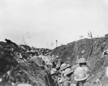 trench warfare / war / u.s.