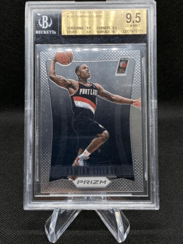 most valuable Damian Lillard rookie cards: 2012-13 Panini Prizm Damian Lillard #245