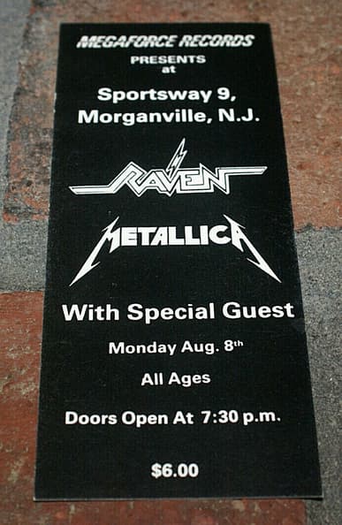 collectible concert tickets worth a fortune
