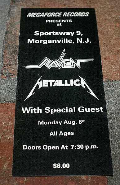 collectible concert tickets worth a fortune