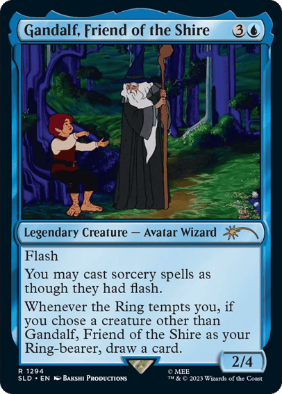 magic: the gathering lord of the rings secret lair