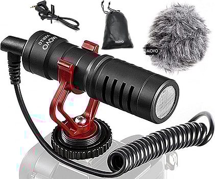 best microphones for iPhone: Movo VXR10