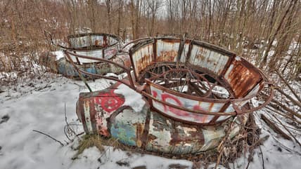 abandoned amusement parks