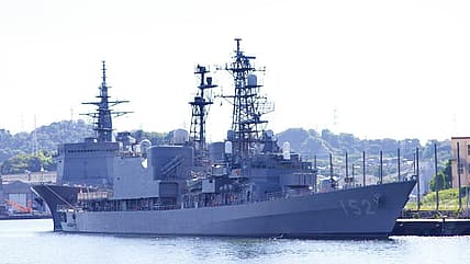 warship floating in water / unusual finds from sunken warships