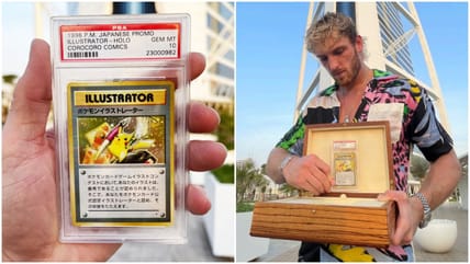 Logan Paul Pokemon card