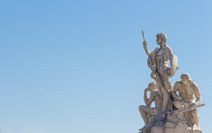 roman statue / famous people from ancient rome