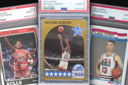 Basketball Cards from the Junk Wax Era sold on eBay during July 2023