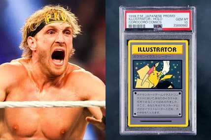Logan Paul and Pokemon Card