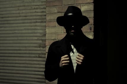 man in the shadows / Strange World War 2 Spy Gadgets