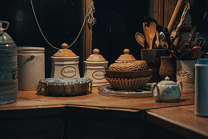 vintage kitchen items