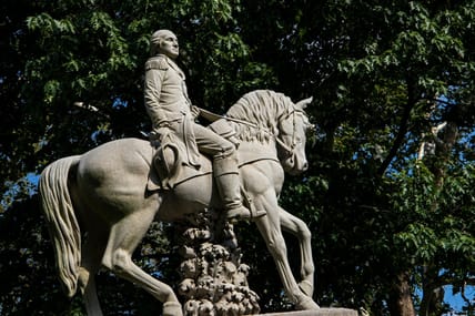 weird facts about George Washington