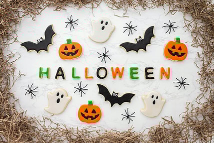 halloween cookies / fun facts about halloween