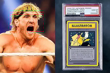 Logan Paul and Pokemon Card