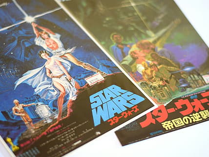 Original Star Wars Movie Posters, movie posters, leia and luke Credit: Unsplash