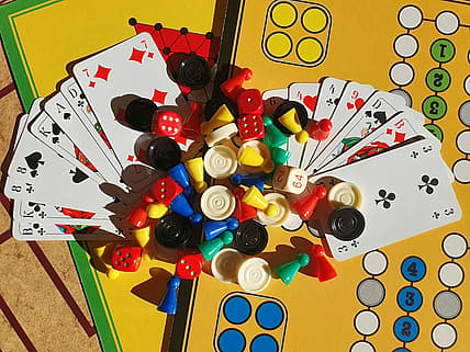 variety of board games / 1970s war board games