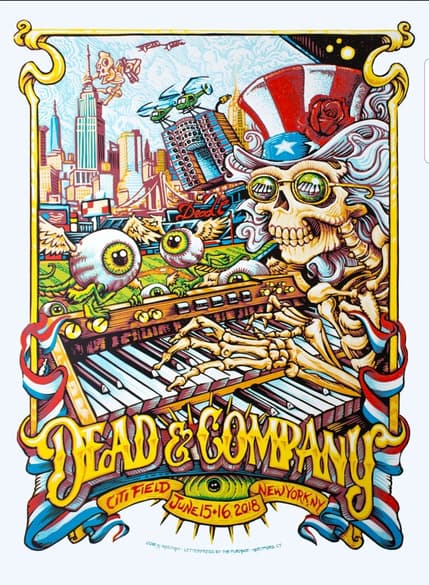 most valuable Dead and Company memorabilia