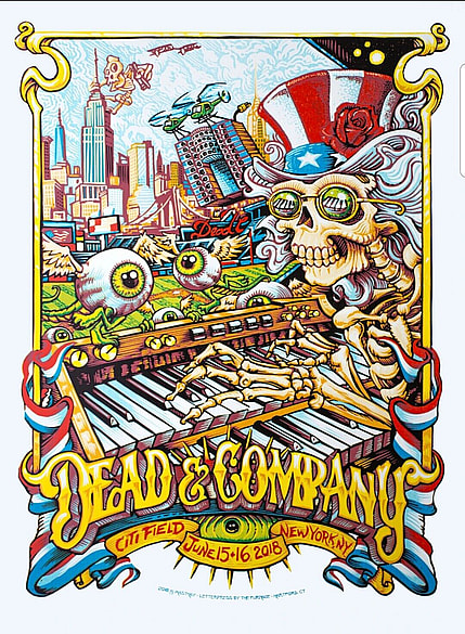 most valuable Dead and Company memorabilia