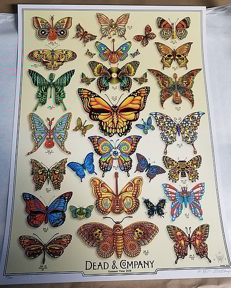 most valuable Dead and Company memorabilia