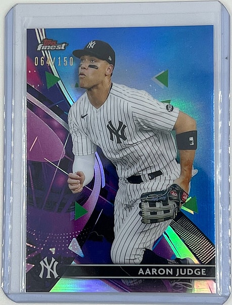 Most valuable Aaron Judge rookie cards: 2017 Topps Finest Aaron Judge Rookie Card #77