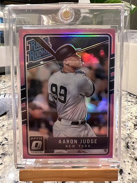 Most valuable Aaron Judge rookie cards: 2017 Donruss Optic Aaron Judge Rookie Card #6