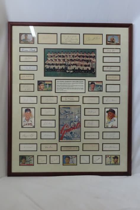 most valuable New York Giants collectibles