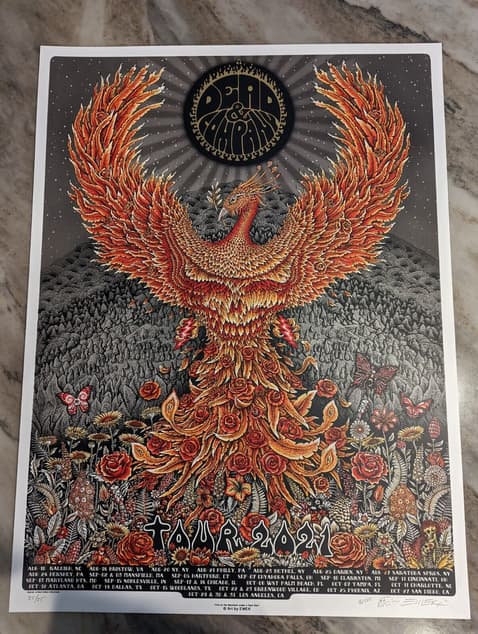 most valuable Dead and Company memorabilia