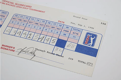 valuable Tiger Woods memorabilia
