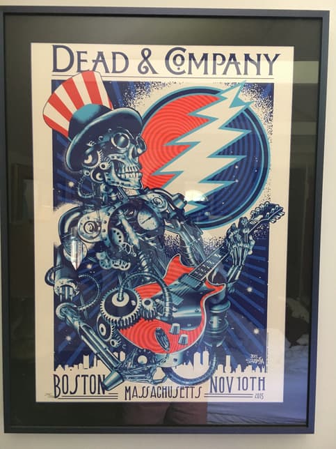 most valuable Dead and Company memorabilia