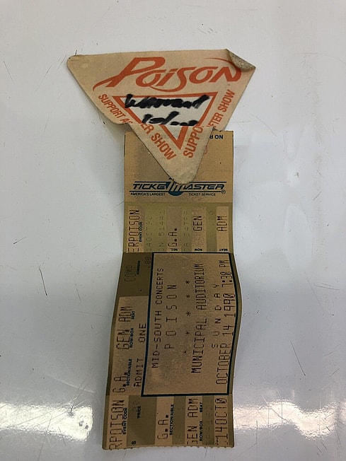 collectible concert tickets worth a fortune
