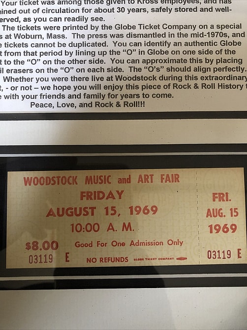 collectible concert tickets worth a fortune