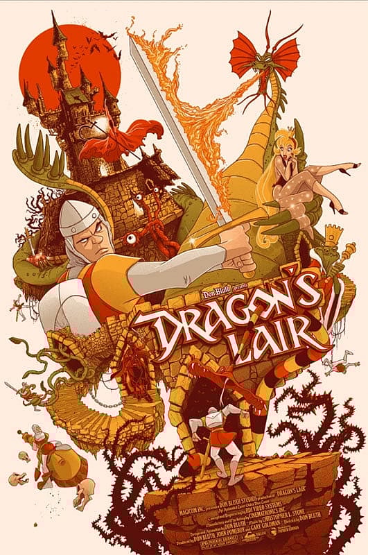 Dragons Lair Poster
