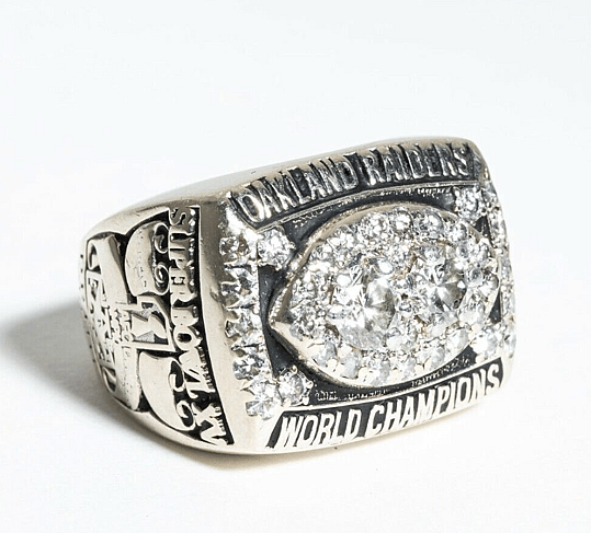 Most valuable Super Bowl Merch: 1980 Oakland Raiders Super Bowl XV Championship Ring Diamond Gold