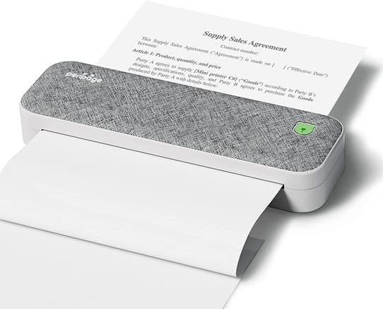 Amazon's best printers for home use: PeriPage A4 Thermal Portable Printer