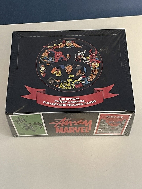 most valuable spider man memorabilia: stussy card set