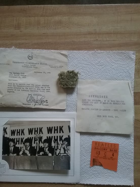 collectible concert tickets worth a fortune
