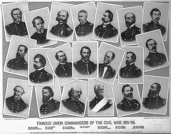 civil war generals