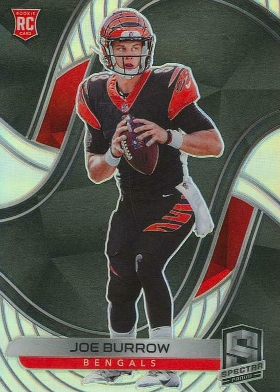 spectra; joe burrow rookie card