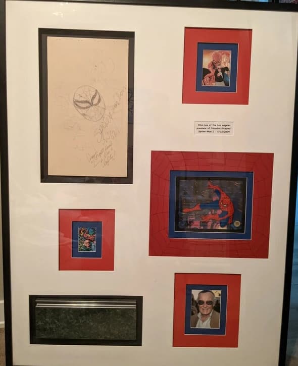 most valuable spider man memorabilia stan lee desk