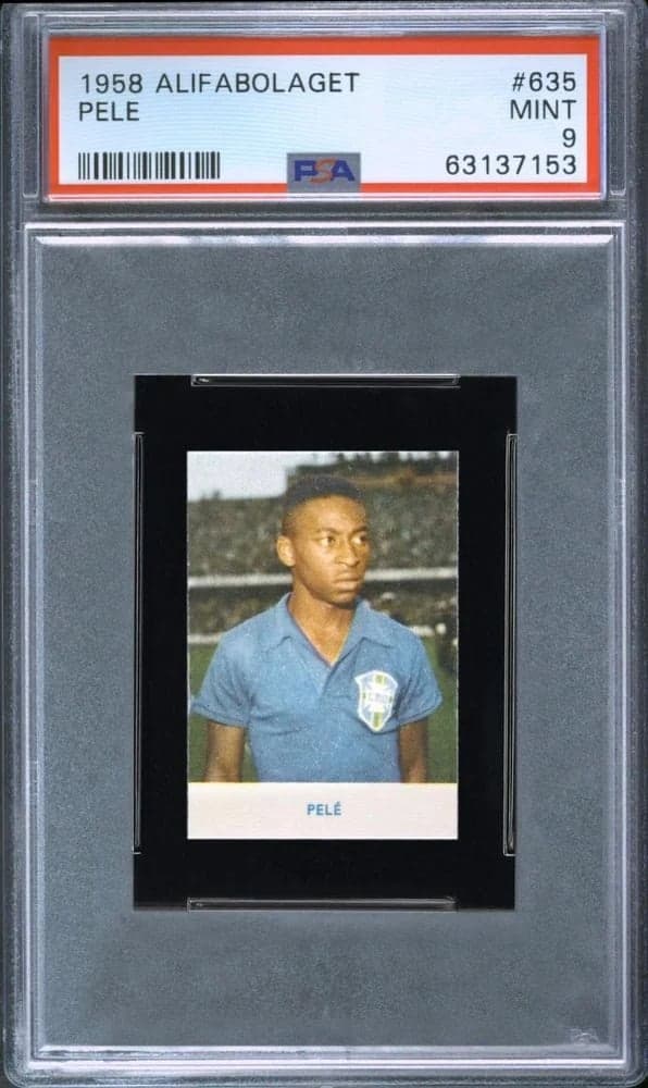 1958 Alifabolaget Pelé Rookie Card #635