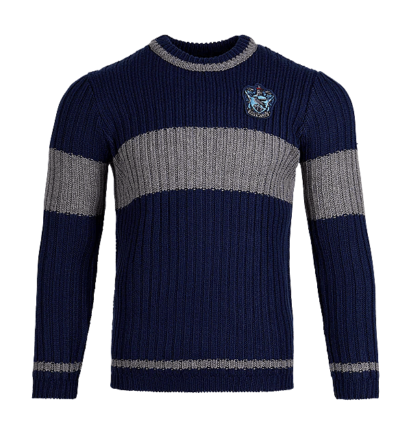 quidditch sweater; Ravenclaw collectibles