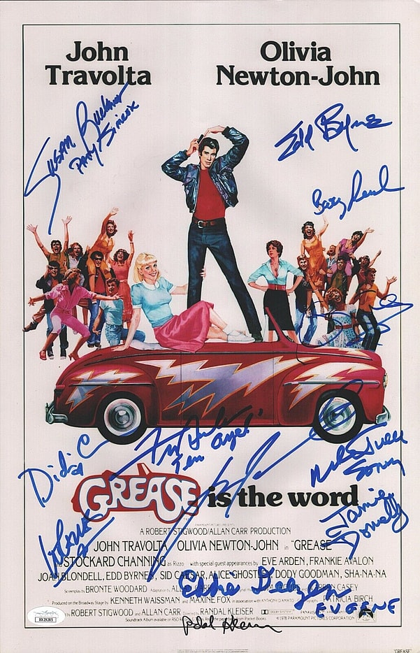 rare grease memorabilia