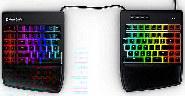 Kinesis Freestyle Edge RGB separated for each hand