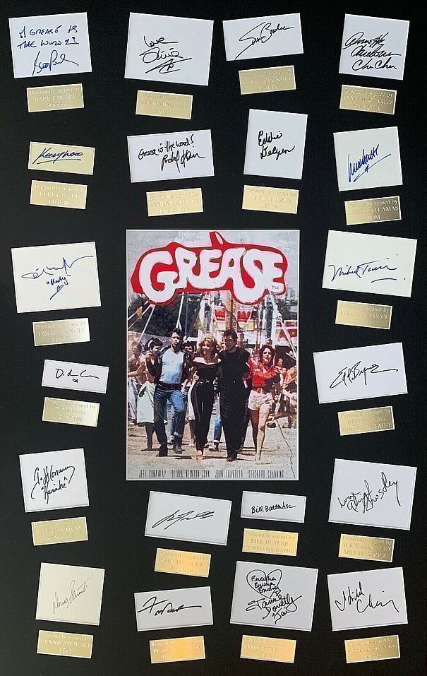rare grease memorabilia