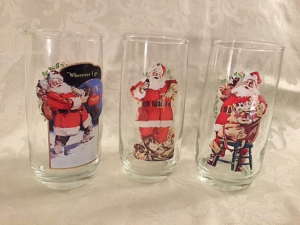 santa coca cola
