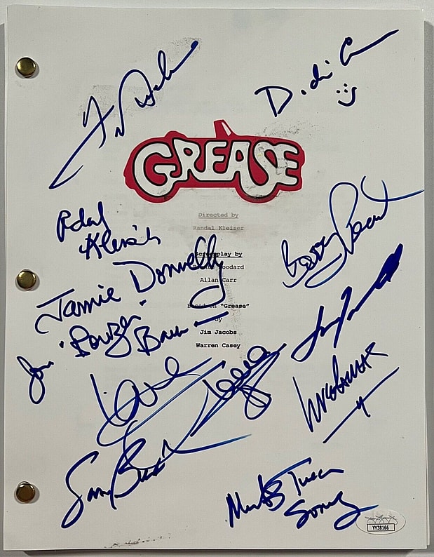 rare grease memorabilia