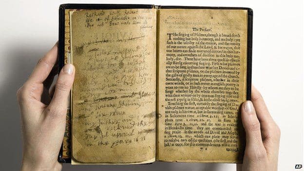 Most valuable books in the world: The Bay Psalm Book