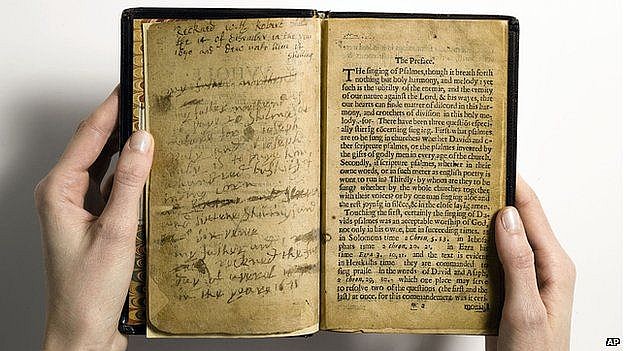 Most valuable books in the world: The Bay Psalm Book
